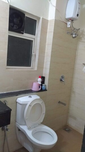 Bathroom in 2 BHK Apartment at Indiabulls Greens, New Panvel – for Rent