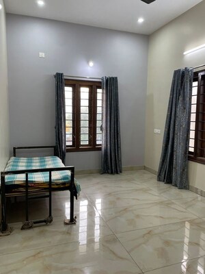 Bedroom in 3 BHK Apartment at Goel Ganga Altus, Kharadi – for Rent