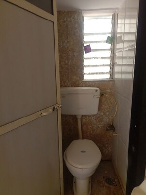 Bathroom in 1 BHK Apartment at MAAD Nakoda Heights, Nalasopara West – for Rent