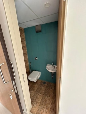 Bathroom in 1 BHK Apartment at Lodha Crown Quality Homes, Majiwada – for Rent