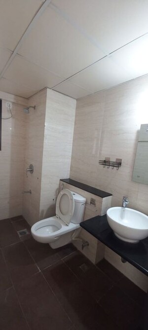 Bathroom in 2 BHK Apartment at Paranjape Blue Ridge, Hinjewadi – for Rent