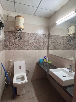 Bathroom in Studio Apartment at Paramount Golf Forest Studio Apartments - OAK Towe, Zeta I Greater Noida – for Rent
