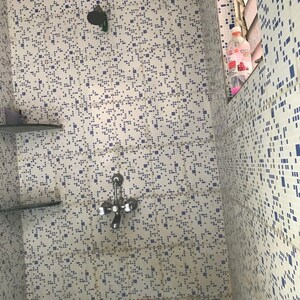 Bathroom in 1 BHK Apartment at Somnath Nagar – for Rent