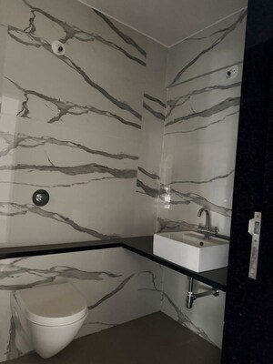 Bathroom in 3 BHK Apartment at Belvalkar Kalpak CHS, Dahanukar Colony – for Rent