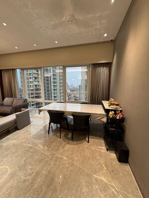 Kitchen in 3 BHK Apartment at Indiabulls Blu, Worli – for Rent