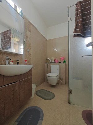 Bathroom in 3 BHK Apartment at Rohan Mithila, Viman Nagar – for Rent