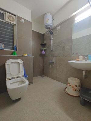 Bathroom in 3 BHK Apartment at Rohan Mithila, Viman Nagar – for Rent
