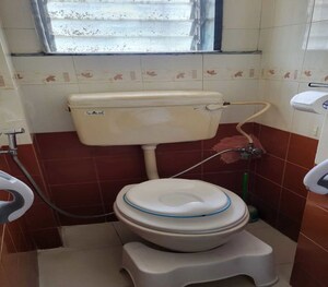 Washroom in 1 BHK Apartment at Dadar East – for Rent