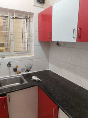 Kitchen in 1 BHK Apartment at Keerthana Residency, Kadubeesanahalli – for Rent