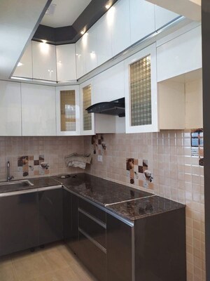 Kitchen in 1 BHK Apartment at Gaur City 2 - 14th Avenue, Sector 16c Greater Noida – for Rent