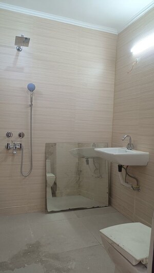 Bathroom in 2 BHK Builder Floor at Old Rajinder Nagar – for Rent
