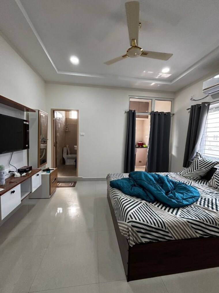 Bedroom, gachibowli-county-phase-4 1 RK 650 Sq.Ft. Apartment In Gachibowli Hyderabad 10381228