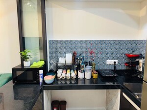 Team Area in 1 BHK Apartment at Lodha Crown Quality Homes, Majiwada – for Rent