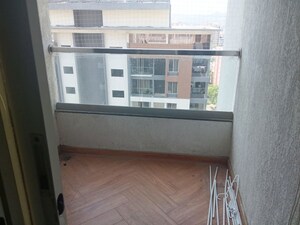 Balcony in 2 BHK Apartment at Vilas Javdekar Yashwin Encore, Wakad – for Rent