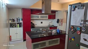 Kitchen in 3 BHK Apartment at Clover Mystique, Kalyani Nagar – for Rent