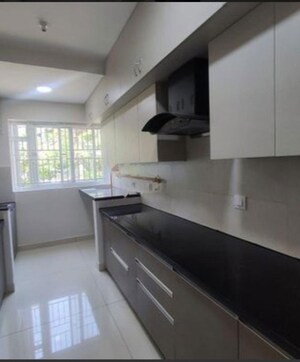 Kitchen in 3 BHK Apartment at Godrej Avenues, Yelahanka – for Rent