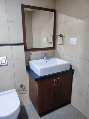 Bathroom in 3 BHK Apartment at Godrej Avenues, Yelahanka – for Rent