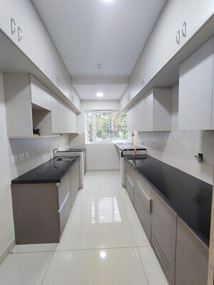 Kitchen in 3 BHK Apartment at Godrej Avenues, Yelahanka – for Rent