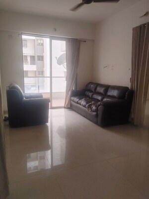 Living Room in 1.5 BHK Apartment at Ravinanda Skylights, Wagholi – for Rent