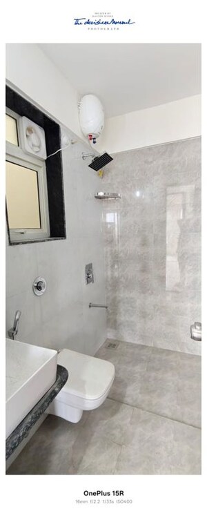 Bathroom in 3 BHK Apartment at Linux Bonheur, Wakad – for Rent