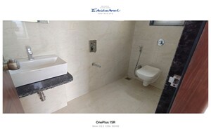 Bathroom in 3 BHK Apartment at Linux Bonheur, Wakad – for Rent