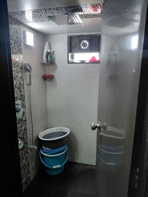 Bathroom in 1 BHK Apartment at Lokpuram Complex, Vasant Vihar – for Rent