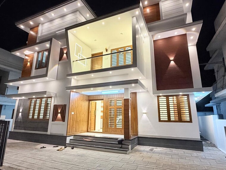 Exterior View, mannuthy 4 Bedroom 1967 Sq.Ft. Independent House In Mannuthy Thrissur 10381381