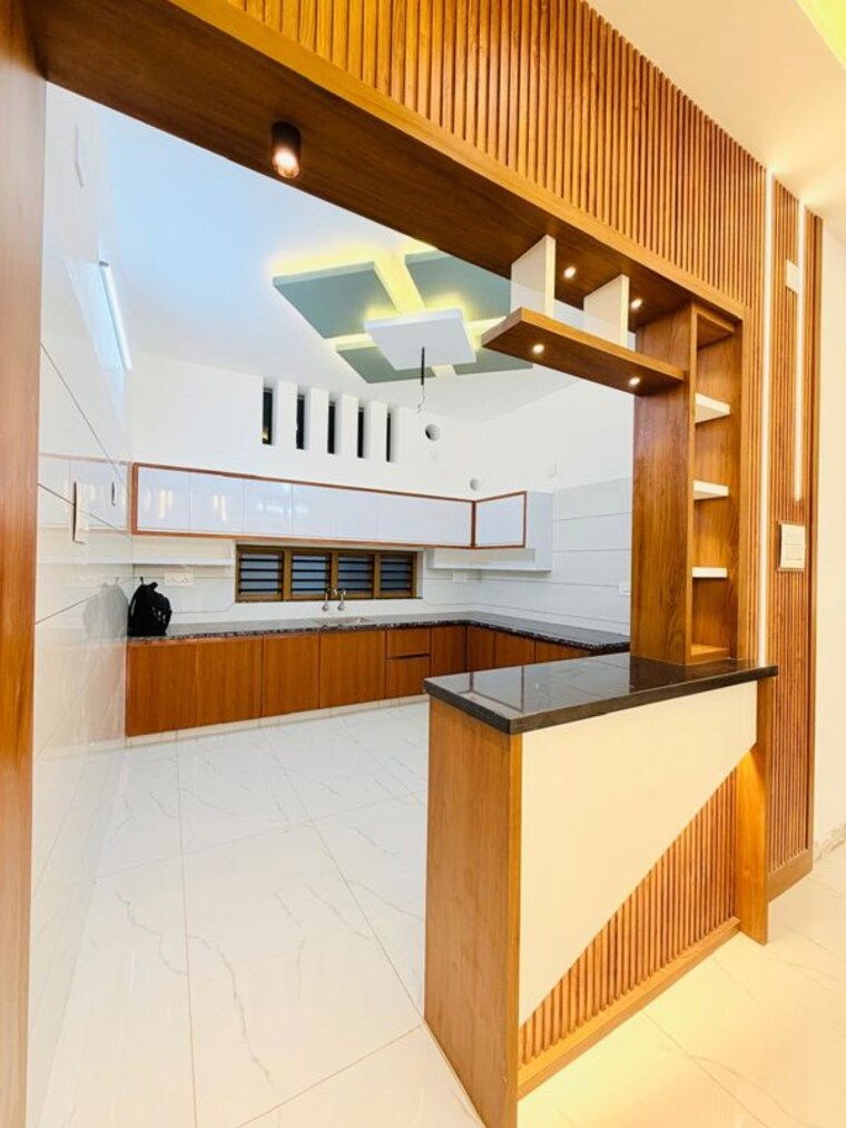 Kitchen, mannuthy 4 Bedroom 1967 Sq.Ft. Independent House In Mannuthy Thrissur 10381381