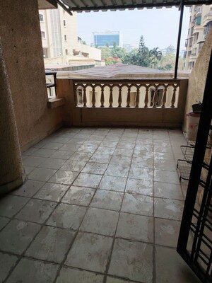 Balcony in 2 BHK Apartment at Mahavir Drishti, Kharghar Sector 12 – for Rent