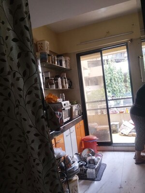 Kitchen in 2 BHK Apartment at Mahavir Drishti, Kharghar Sector 12 – for Rent