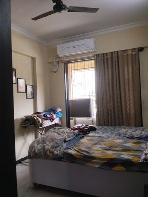 Bedroom in 2 BHK Apartment at Mahavir Drishti, Kharghar Sector 12 – for Rent