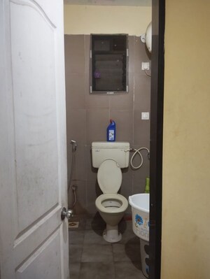 Bathroom in 2 BHK Apartment at Mahavir Drishti, Kharghar Sector 12 – for Rent