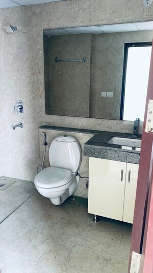 Bathroom in 3 BHK Apartment at Eldeco Accolade, Sohna Sector 2 – for Rent