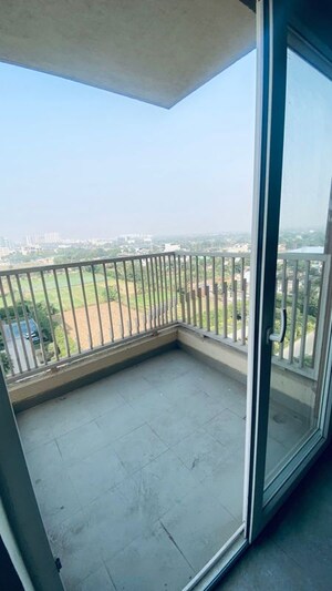 Balcony in 3 BHK Apartment at Eldeco Accolade, Sohna Sector 2 – for Rent