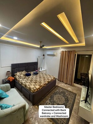 Bedroom in 3 BHK Builder Floor at Ashok Vihar – for Sale
