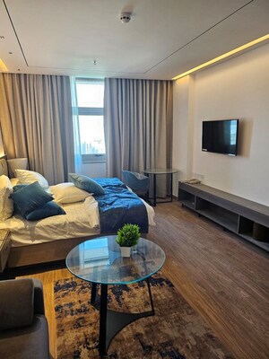 Living Room in 1 BHK Apartment at AIPL Joy Street, Sector 66 – for Sale