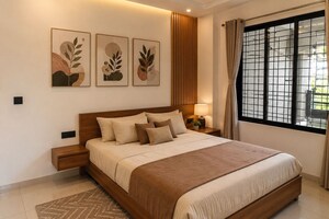 Bedroom in 2 BHK Independent House at Kharbi – for Rent