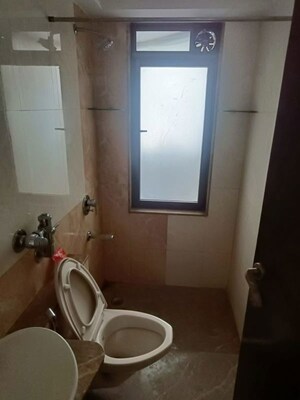 Bathroom in 3 BHK Apartment at Ekta Elite, Bandra West – for Rent