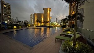 Swimming Pool in 2 BHK Apartment at Runwal Nirvana, Parel – for Rent