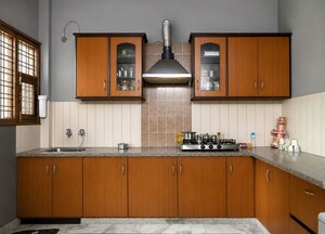 Kitchen in 2 BHK Independent House at Krishna Nagar – for Rent
