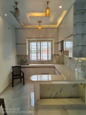 Kitchen in 3 BHK Independent House at Jankipuram Extension – for Sale