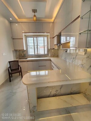 Kitchen in 3 BHK Independent House at Jankipuram Extension – for Sale
