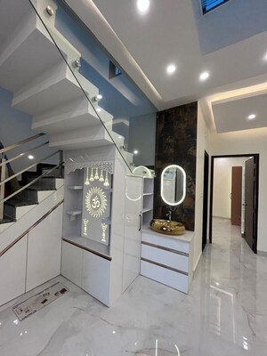 Building Lobby in 3 BHK Independent House at Jankipuram Extension – for Sale