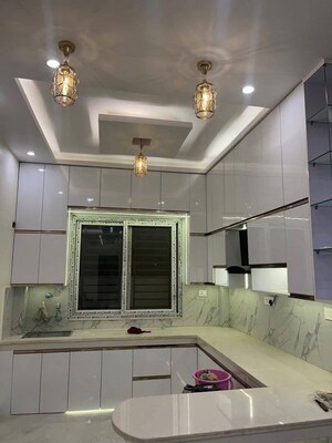 Kitchen in 3 BHK Independent House at Jankipuram Extension – for Sale