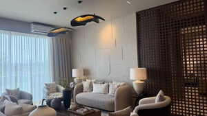 Living Room in 4 BHK Apartment at Patiala Road – for Sale