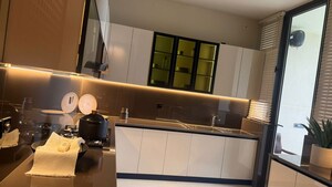 Kitchen in 4 BHK Apartment at Patiala Road – for Sale