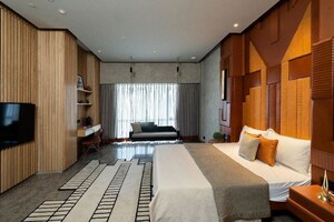 Kitchen in 4 BHK Apartment at Lodha World Crest, Worli – for Rent