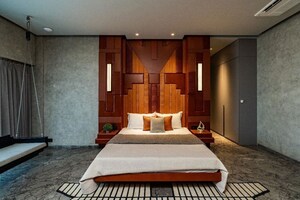 Bedroom in 4 BHK Apartment at Lodha World Crest, Worli – for Rent