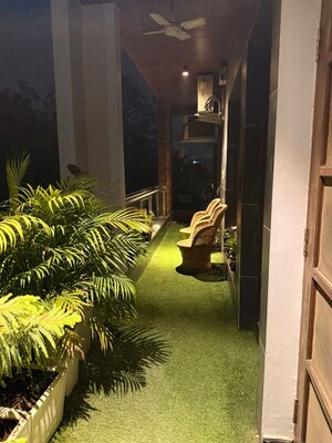 Balcony in 4 BHK Builder Floor at Palam Vihar Residents Association, Palam Vihar – for Sale