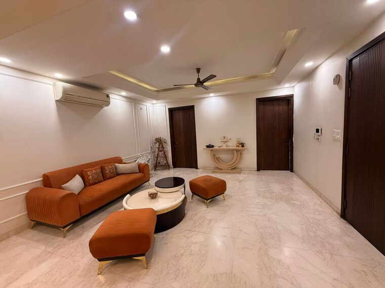 Living Room, palam-vihar-residents-association 4 Bedroom 3240 Sq.Ft. Builder Floor In Palam Vihar Gurgaon 10381509